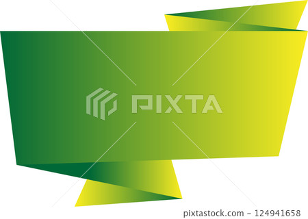 origami banners. origami banners. 124941658