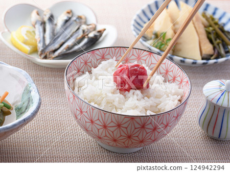 日本料理日式早餐圖片 日本料理日式早餐圖片 124942294