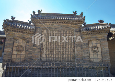 中國 山西 常家大院 中國 山西 常家大院 124942597