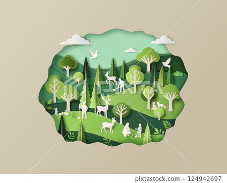 World Forestry Day: Protect, Restore, and Sustain 124942697