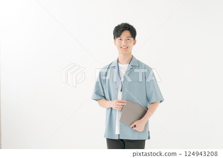 A refreshing businessman A refreshing businessman 124943208