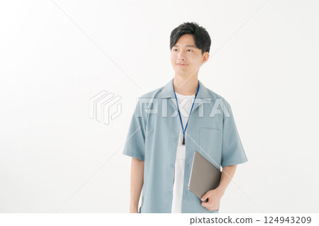 一個清爽的商人 一個清爽的商人 124943209