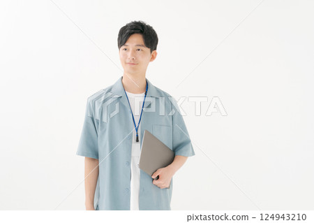A refreshing businessman A refreshing businessman 124943210
