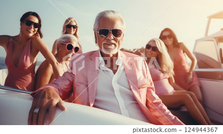 Hollywood Blend: Celebrity Dadcore Meets Glamour in Photorealistic Imagery. Generative ai Hollywood Blend: Celebrity Dadcore Meets Glamour in Photorealistic Imagery. Generative ai 124944367