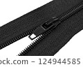 zipper. 124944585