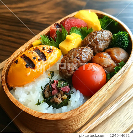 Coloring box lunch 124944651