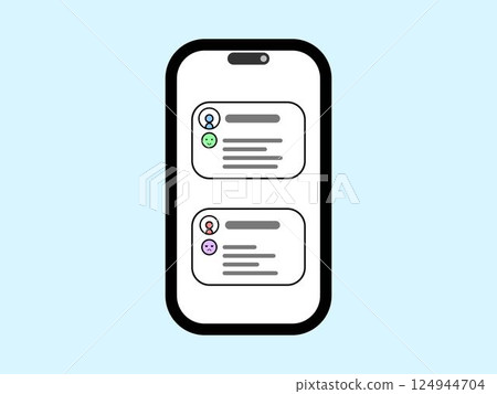 Word of mouth image illustration Word of mouth image illustration 124944704