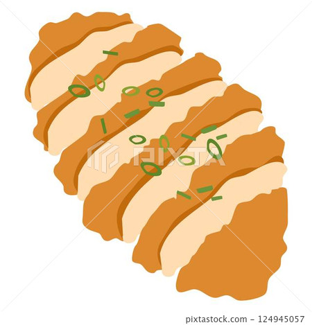 Japanese Food fried Chicken Katsu nuggets Japanese Food fried Chicken Katsu nuggets 124945057