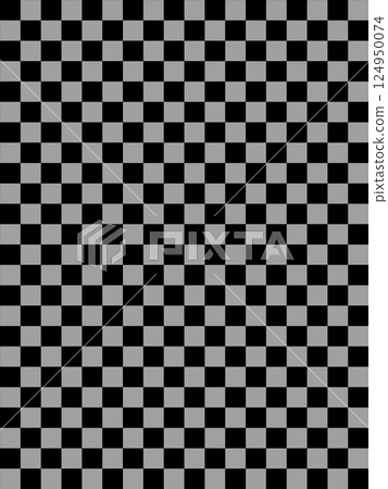 Black checkered pattern 124950074