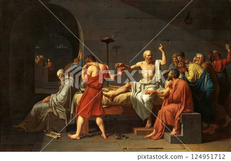 The Death of Socrates. Jacques-Louis David The Death of Socrates. Jacques-Louis David 124951712
