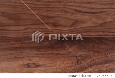 Texture of sanded raw black walnut wood without finish Texture of sanded raw black walnut wood without finish 124953607