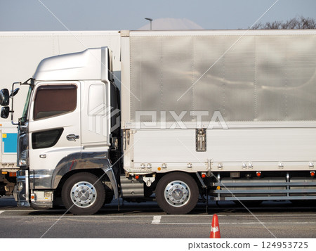 Heavy truck Heavy truck 124953725