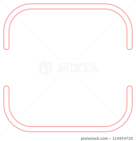Pink square divided frame background 124954720