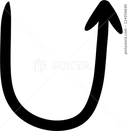 Hand drawing arrow symbol icon for decorate Hand drawing arrow symbol icon for decorate 124956690