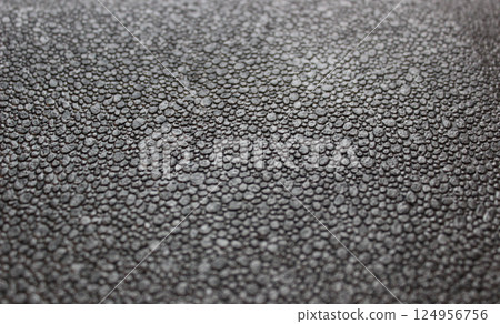 Dark Grey Styrofoam Surface With Soft Focus On Edge Stock Photo For Backgrounds   124956756