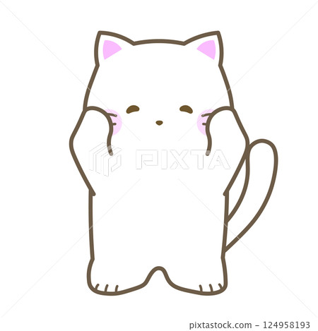 Shironeko/Bashful laugh 124958193
