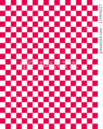 粉紅色格紋圖案 124958227