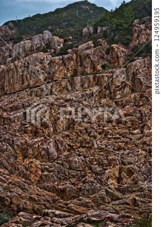 暴雨肆虐,通往龍宮神社的道路 暴雨肆虐,通往龍宮神社的道路 124959195