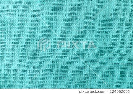 texture fabric burlap for sewing blue background color macro 124962005