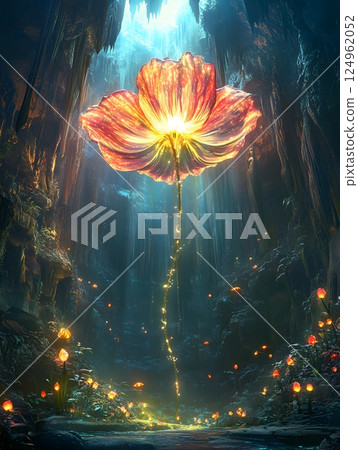 pink lotus flower in the pond 124962052