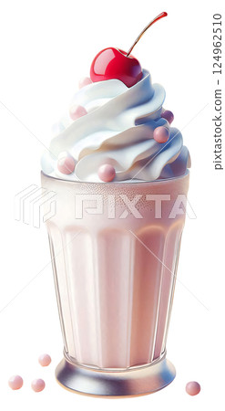 3D Smoothie Cartoon, Smoothie Cartoon, Blended Beverages 124962510