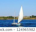 My Felucca, Old Egyptian Sailboat, Ride Down The Nile 124965982