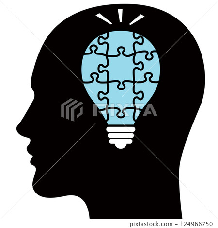Light bulb and people illustration 124966750