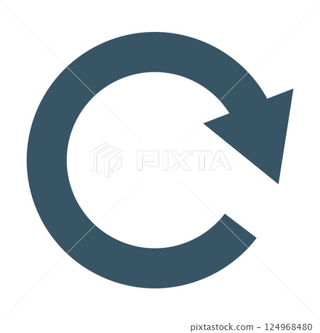 Rotating arrows Circular arrow icon Fast forward Rotating arrows Circular arrow icon Fast forward 124968480