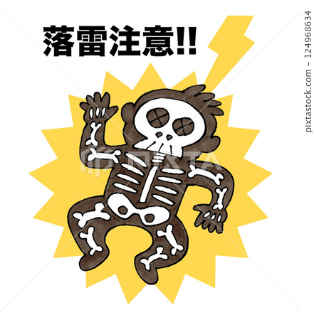 Beware of lightning 124968634