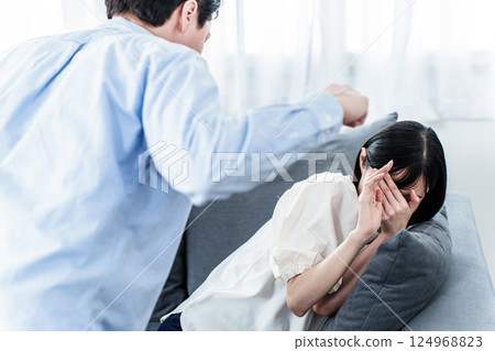 Domestic violence, DV, marital disputes 124968823