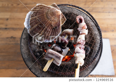 [Imabari City, Ehime Prefecture] Roadside Station Yoshiumi Ikiikikan BBQ 124969516