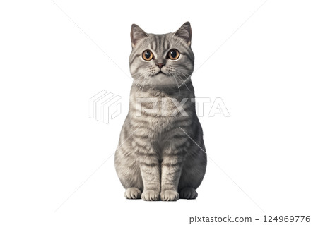 AI 產生的圖像：貓（png） 124969776