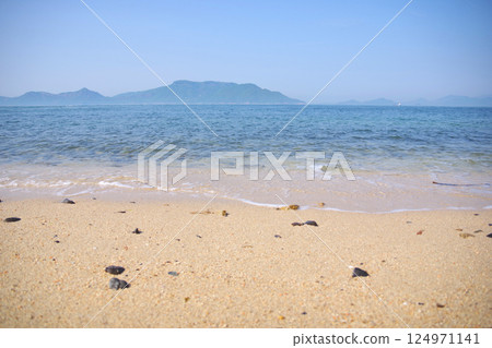 The coast near Ogijima Lighthouse The coast near Ogijima Lighthouse 124971141