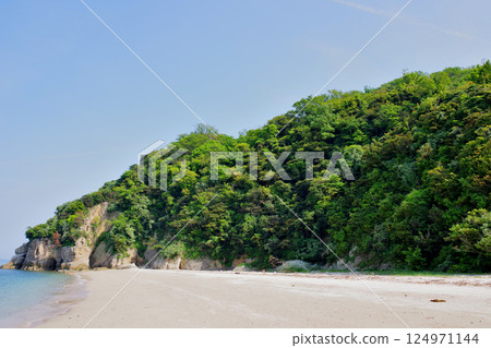 男木島燈塔附近的海岸 男木島燈塔附近的海岸 124971144