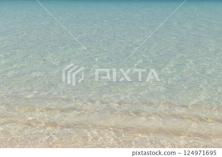 Miyako Island, Yonaha Maehama, cobalt blue sea and blue sky Miyako Island, Yonaha Maehama, cobalt blue sea and blue sky 124971695