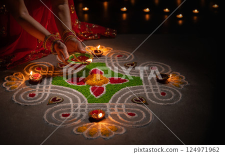 Diwali Traditions and Celebrations Around the World. Diwali Traditions and Celebrations Around the World. 124971962