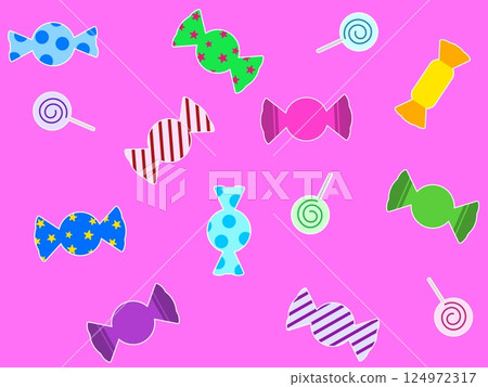糖果無縫圖案G-3 124972317
