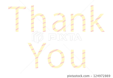 邊框文字謝謝 邊框文字謝謝 124972869