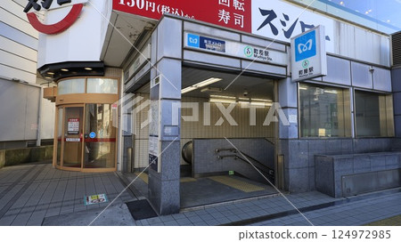 東京地鐵千代田線 町屋站 2號出口 東京地鐵千代田線 町屋站 2號出口 124972985