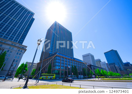 [Tokyo] Cityscape of the Marunouchi area in May 124973401