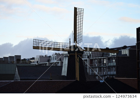荷蘭的風車 124973634