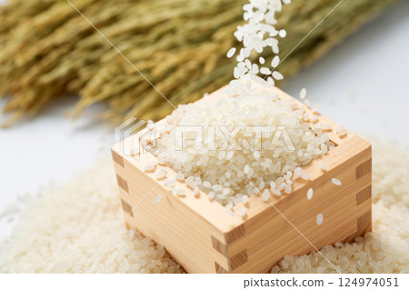 White rice White rice 124974051
