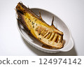 Grilled bamboo shoots 124974142
