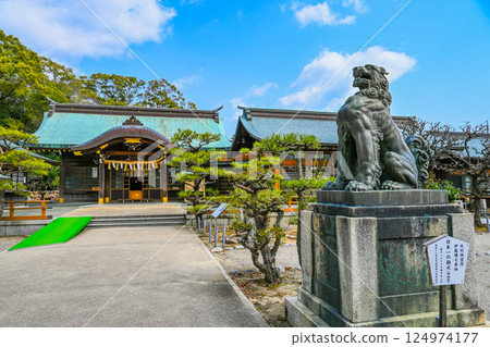 Scenery of Yuki Shrine, Tsu City, Mie Prefecture 124974177