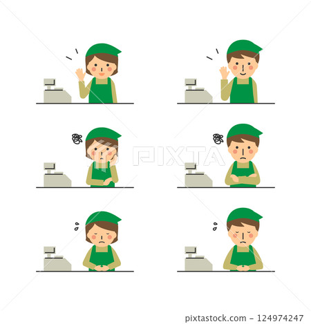 男女收銀員處理收銀機問題的總結 124974247