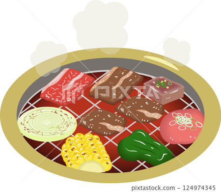  烤肉 124974345