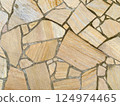 Orange paving stones 124974465
