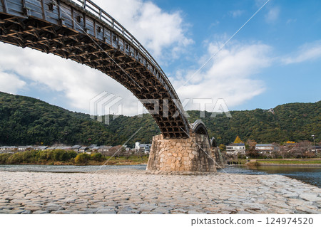 [Kintai Bridge and Nishiki River] 124974520
