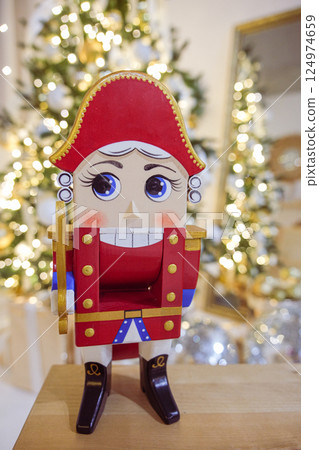 Winter Holiday Christmas and New Year Background Winter Holiday Christmas and New Year Background 124974659
