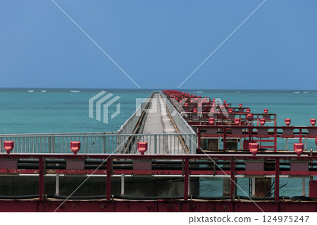 Miyakojima 17END Cobalt blue sea and blue sky Miyakojima 17END Cobalt blue sea and blue sky 124975247